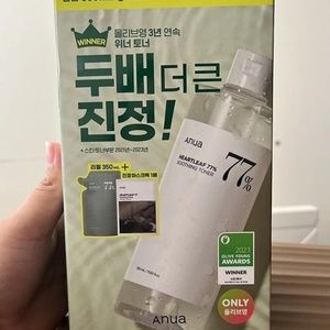 Anua Toner + Refill & 2 Mask